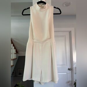 Topshop White Playsuit Romper